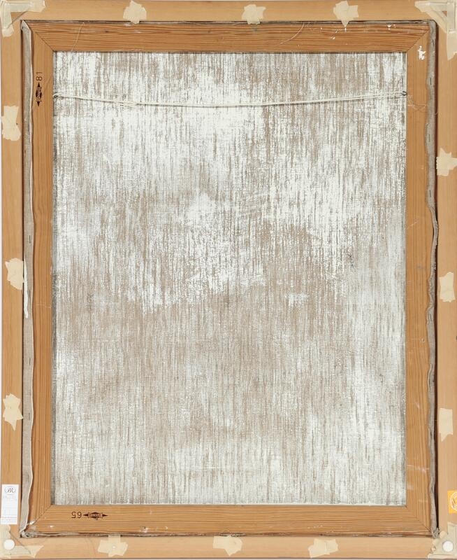 Artwork by Grethe Bagge, Portrait, Made of Oil on canvas