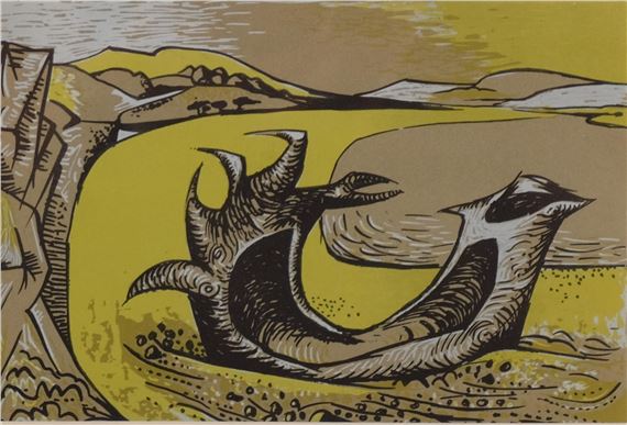 Clawed Form, from The Poet’s Eye by John Craxton, 1944