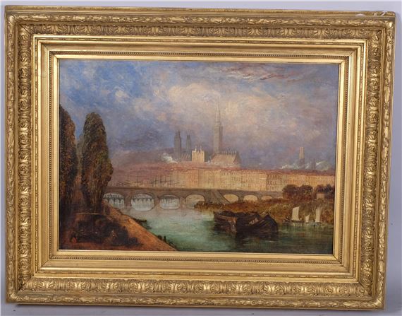 Rouen from St Sever by Joseph Mallord William Turner, 19th century