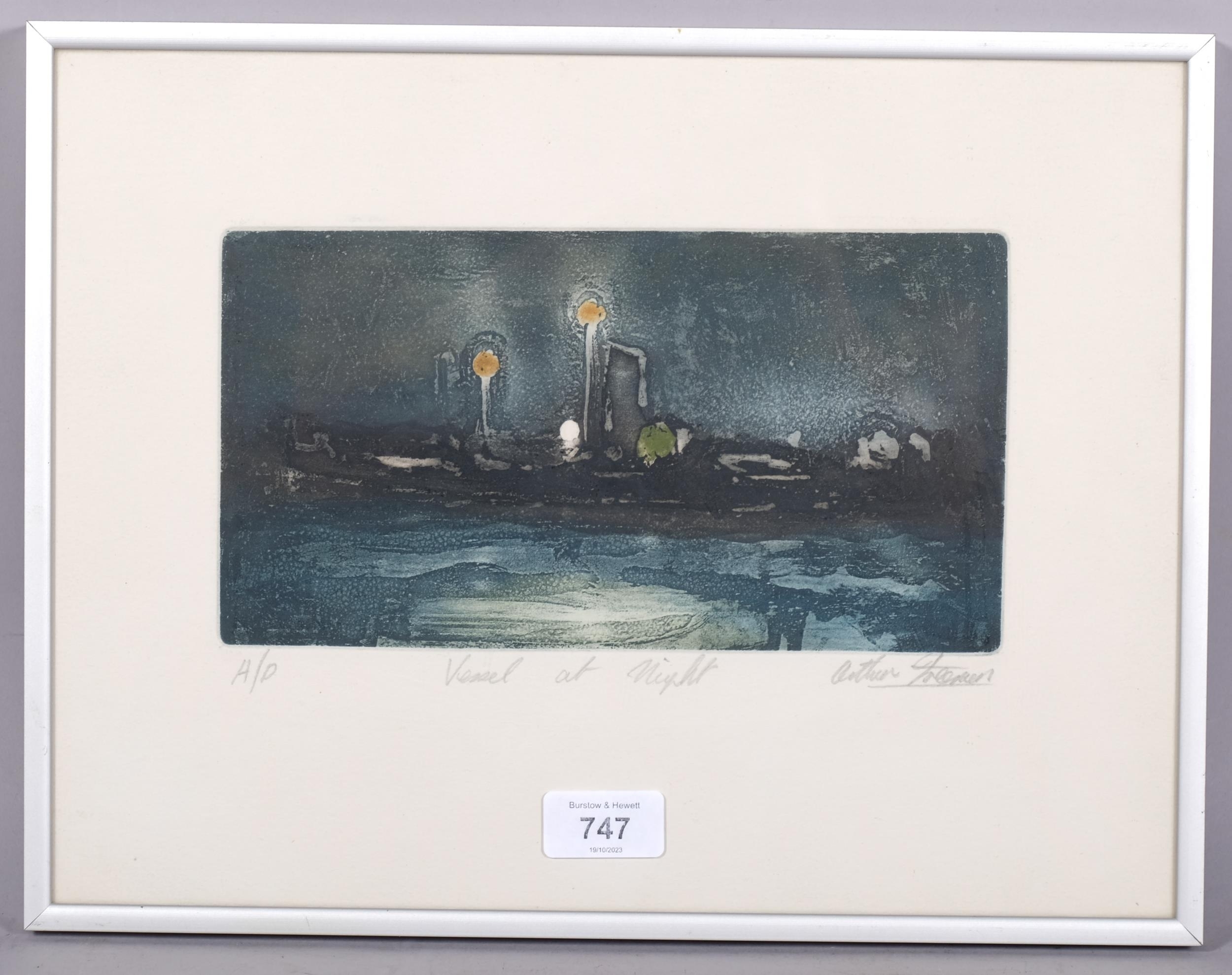 Arthur Freeman etching MutualArt