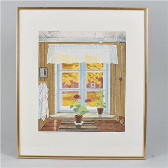 Sweden. "I Karlssons kök". Signed - Carin Ax