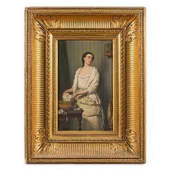 UNE LINGÈRE - Adolphe Henri Dubasty