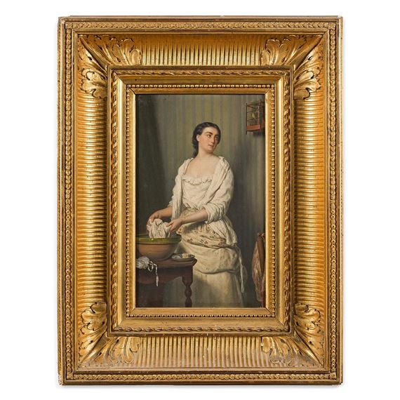 UNE LINGÈRE - Adolphe Henri Dubasty