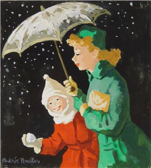 The Snowstorm - Andrée Ruellan