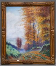 Chemin de campagne en automne Picture