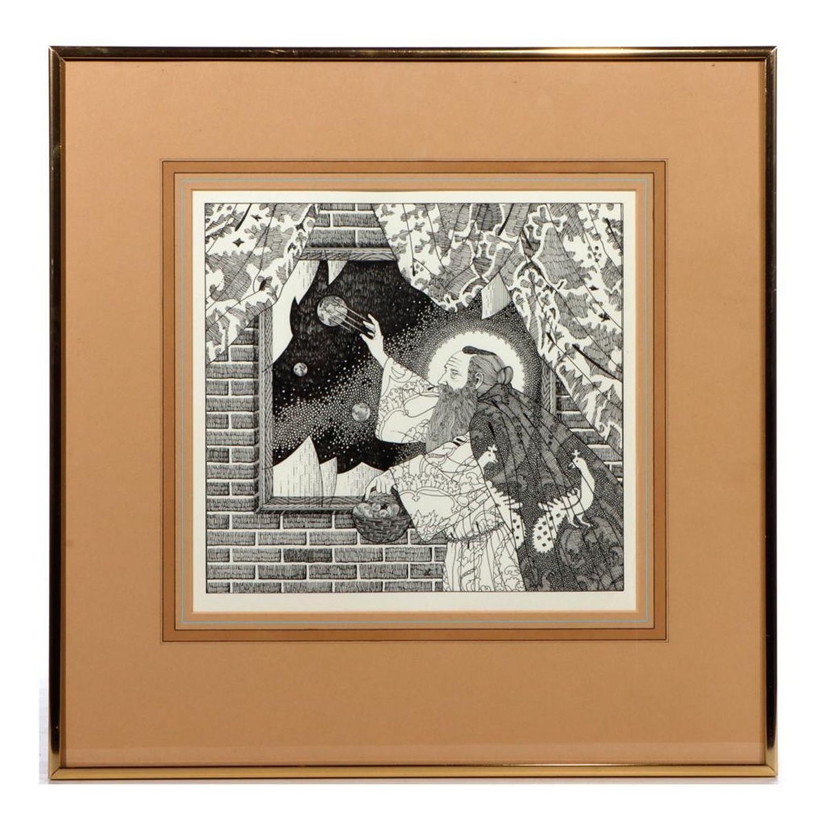 George Dehoff | God's Cosmic Window (1984) | MutualArt