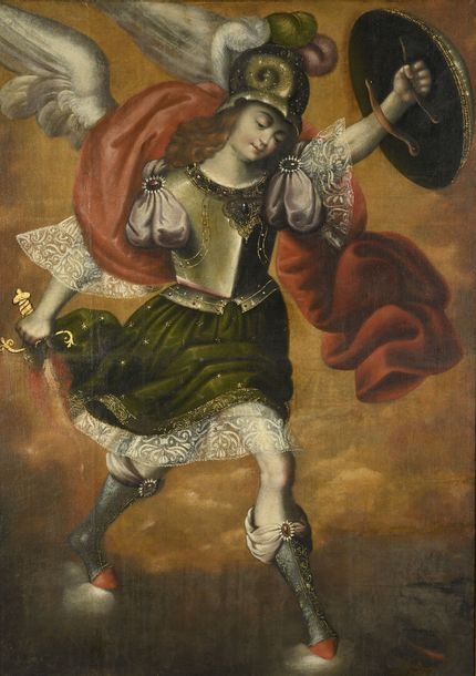 Spanish School, 18th Century | Saint Michael the Archangel | MutualArt