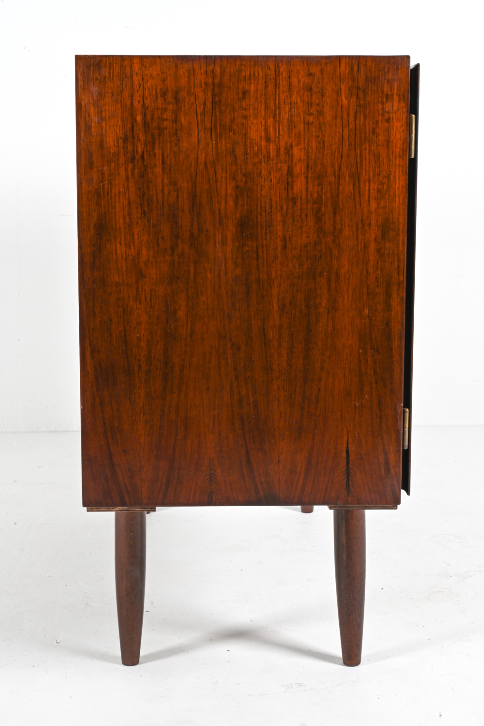 Artwork by Omann Jun, OMANN JUN ROSEWOOD SIDEBOARD CABINET, C. 1960'S, Made of rosewood