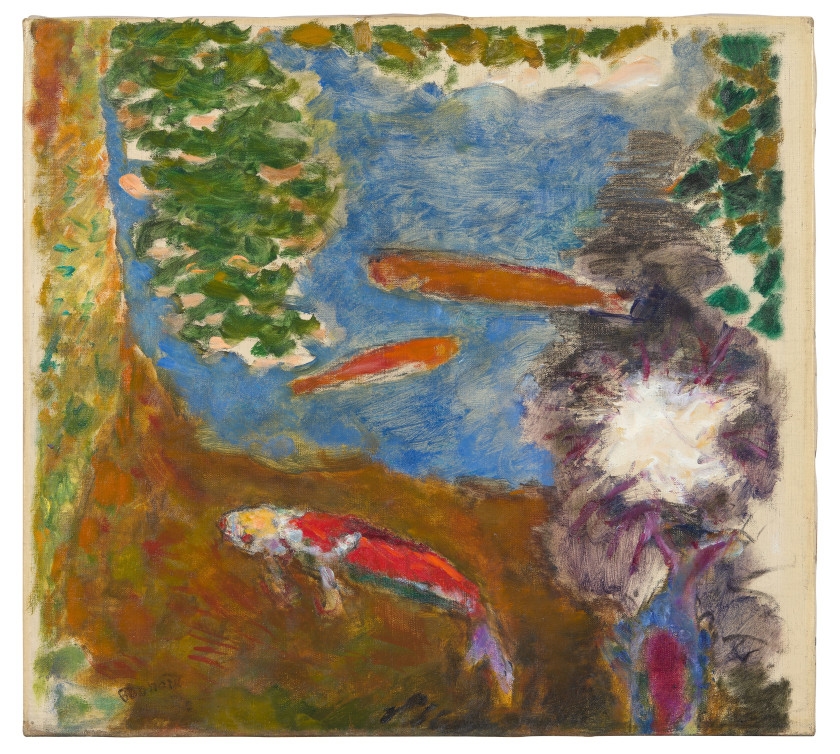Pierre Bonnard | Promenade au bois, banc dans un parc | MutualArt