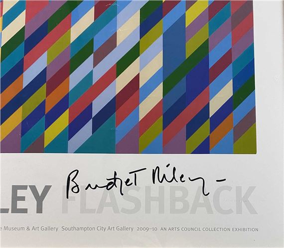 Bridget Riley | Flashback Exhibition Poster (2009 - 2010) | MutualArt