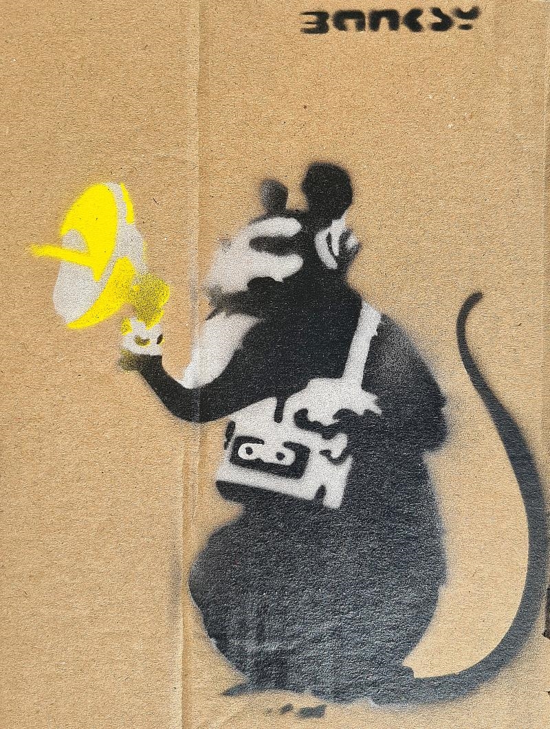 Banksy | Radar rat | MutualArt