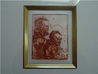 Radierung - Edgar Mrugalla