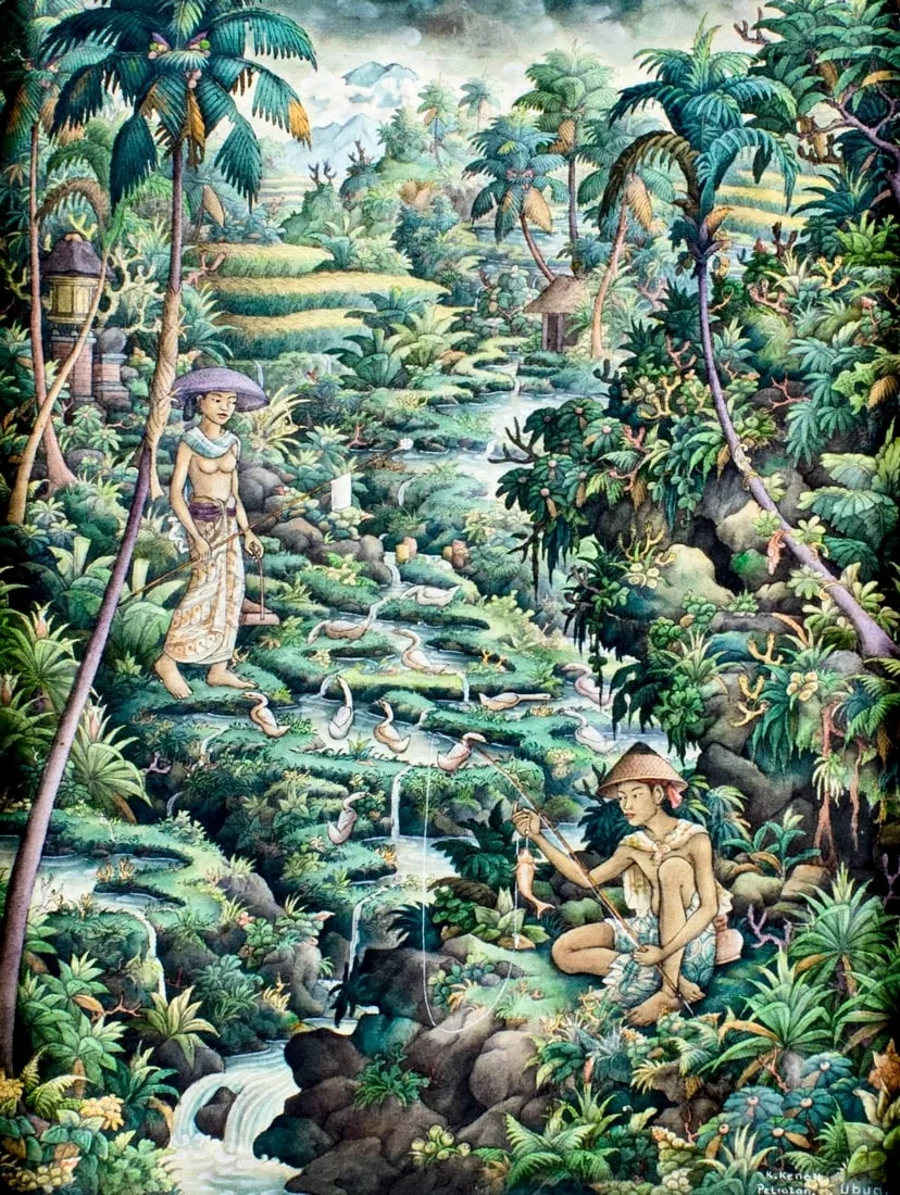 Artwork by K. Kenak, Untitled, Made of batik