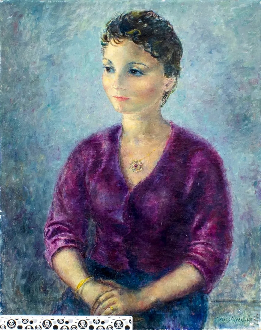 Clara Klinghoffer | Portrait of Merle Freed (1965) | MutualArt