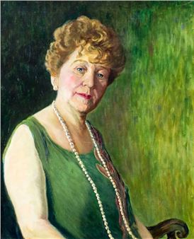 Portrait of Sarah Roberts Wallbaum - Blanche Grant
