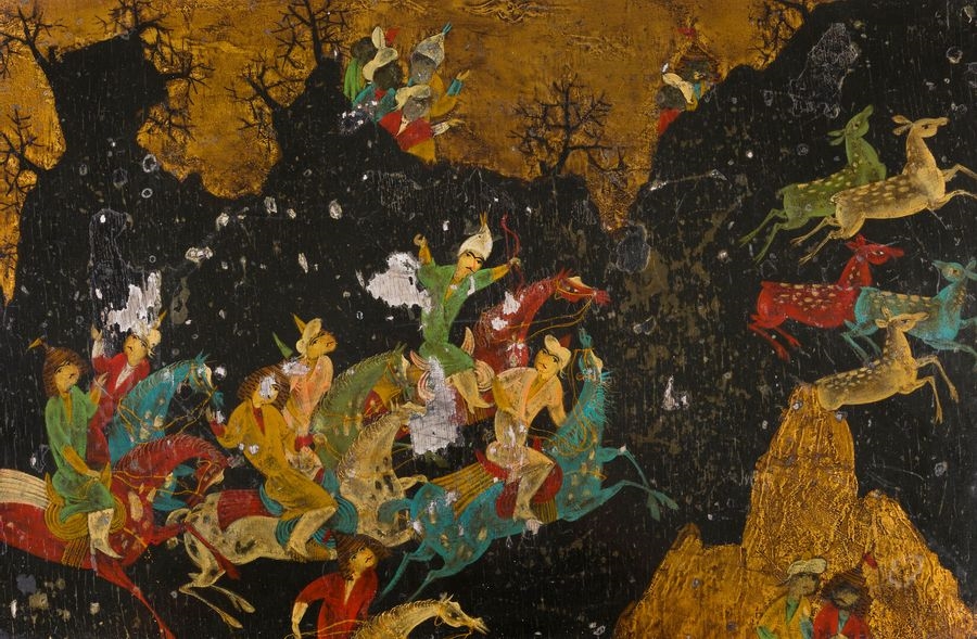 Artwork by Eugène Printz, Jean Saint-Georges, Suite de 3 tables gigognes