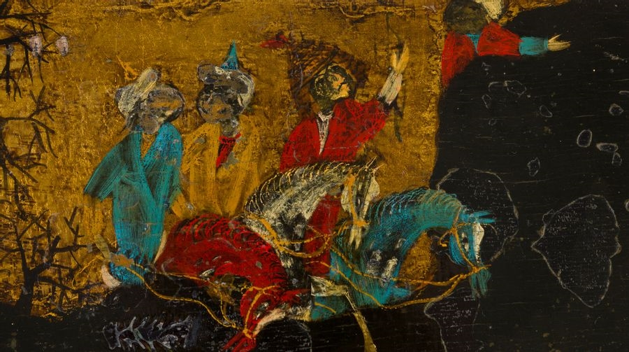 Artwork by Eugène Printz, Jean Saint-Georges, Suite de 3 tables gigognes