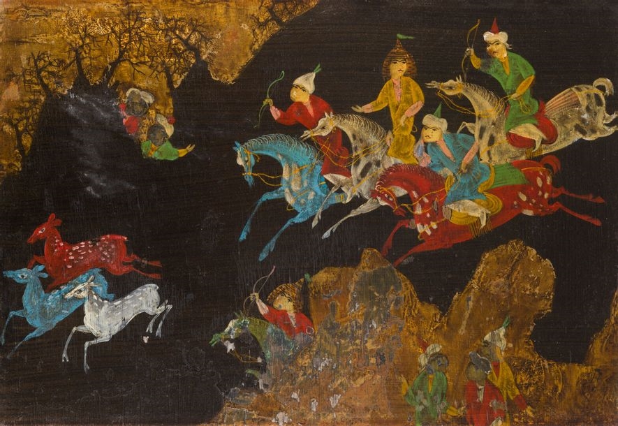 Artwork by Eugène Printz, Jean Saint-Georges, Suite de 3 tables gigognes