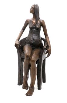 BATHER ON A HIGH CHAIR - Annemie Odendaal