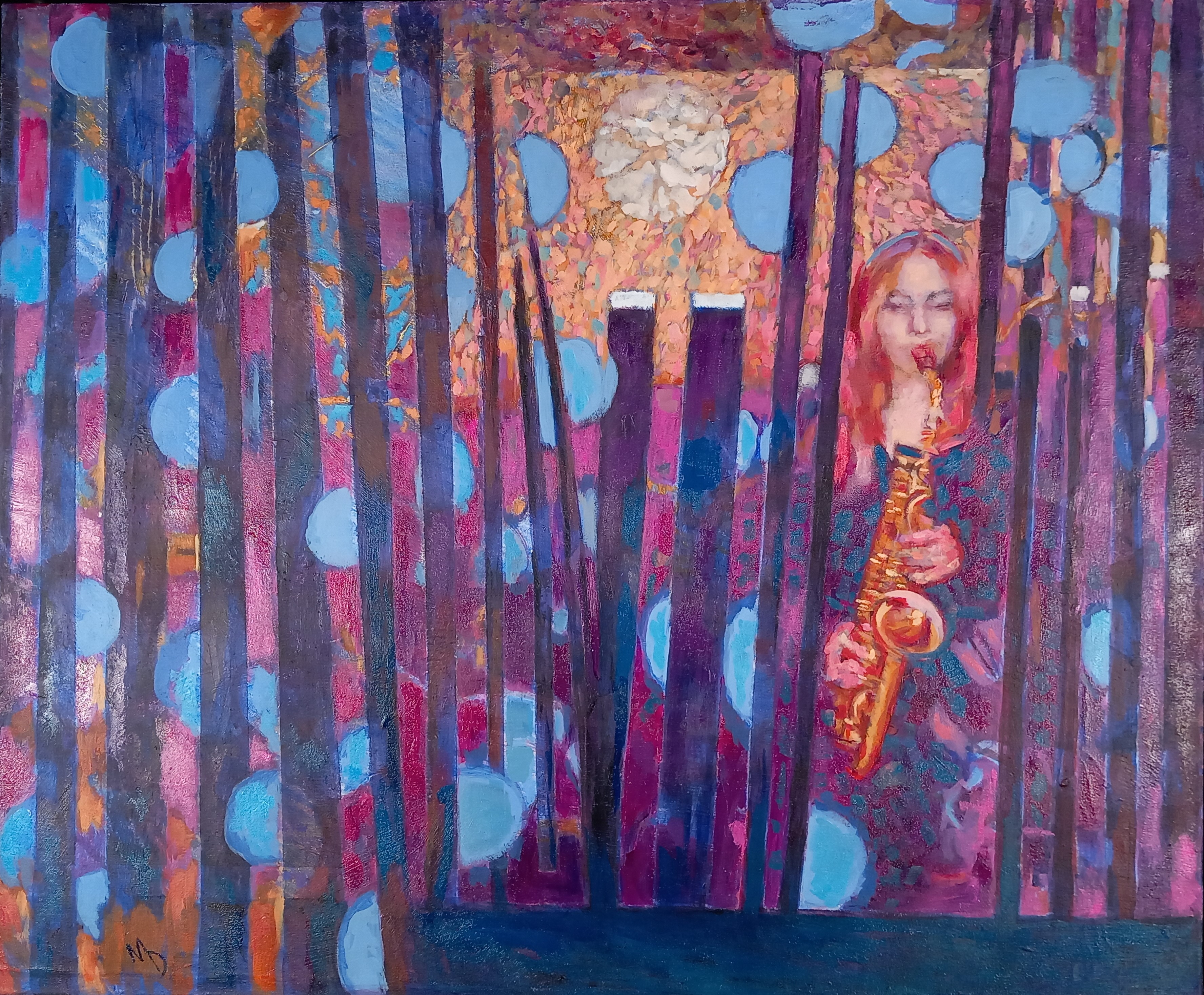 Artwork by Margaret Dean, Sometime - Somewhere, Made of Acrylic on canvas