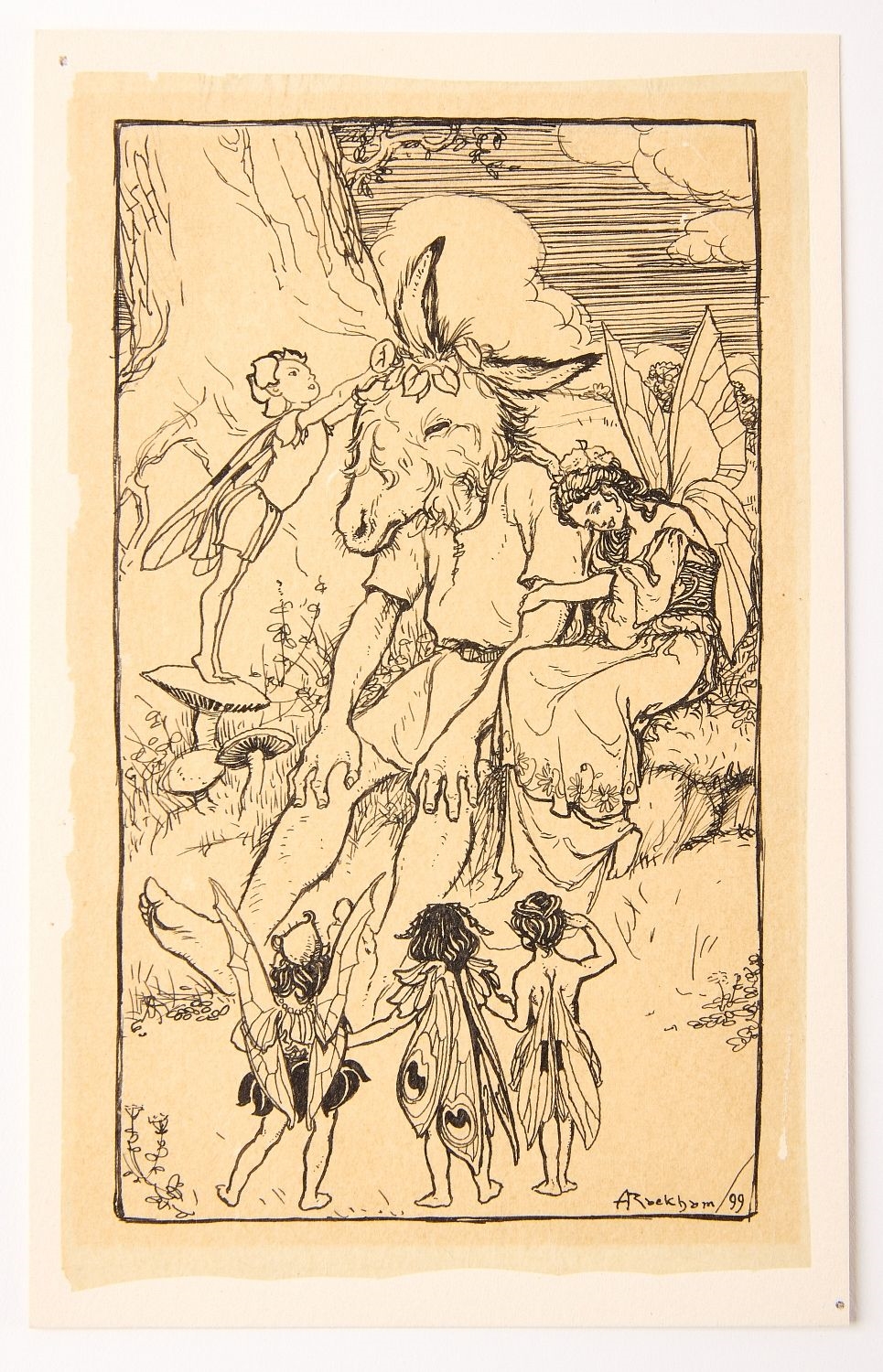 Arthur Rackham | From Midsummer Nights Dream (1899) | MutualArt