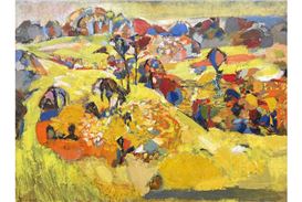 Tom Cross: Paintings From the Artist's Studio Now on View Across Two Venues