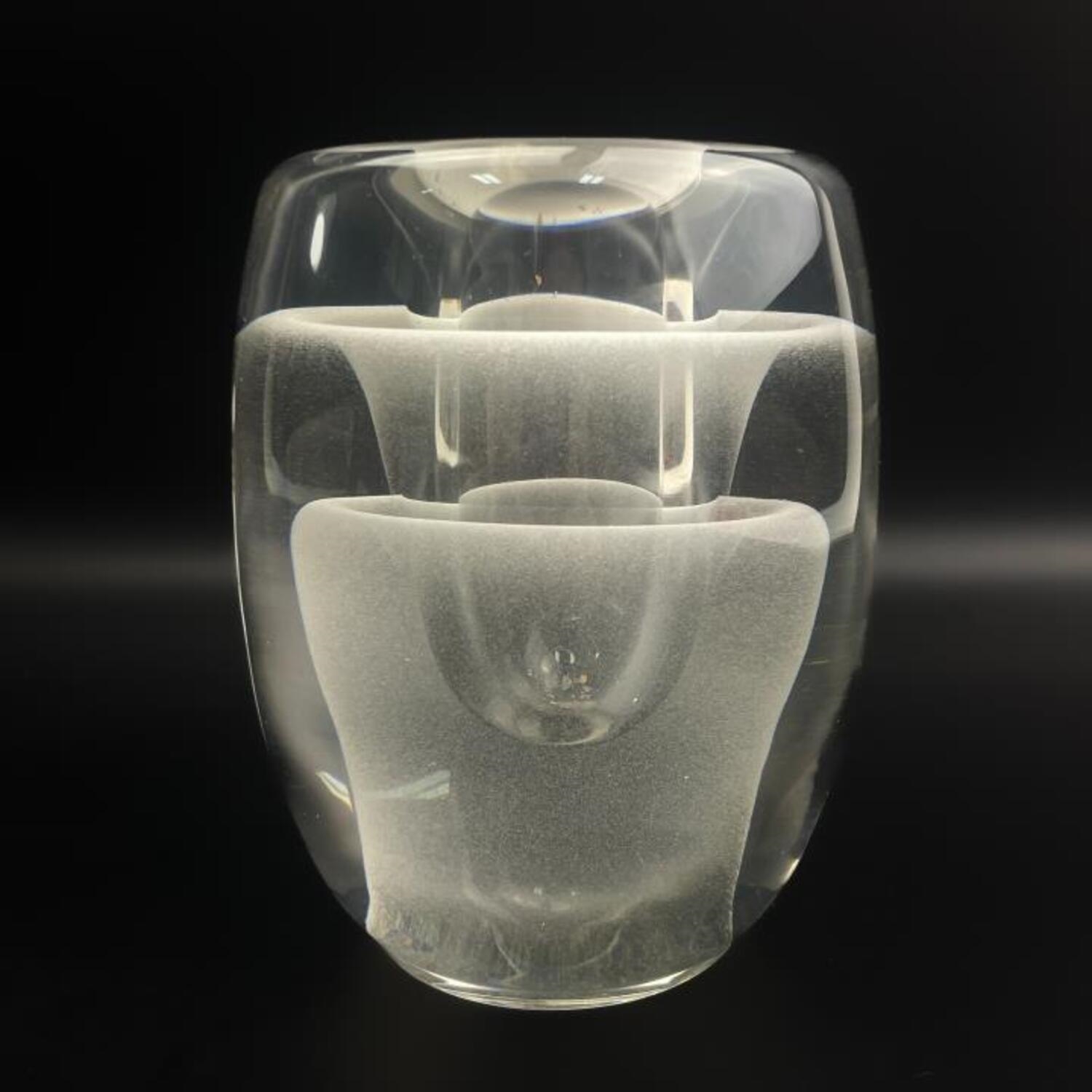 Rosenthal 1960s Rosenthal Studio Line Crystal Vase (1960s) MutualArt