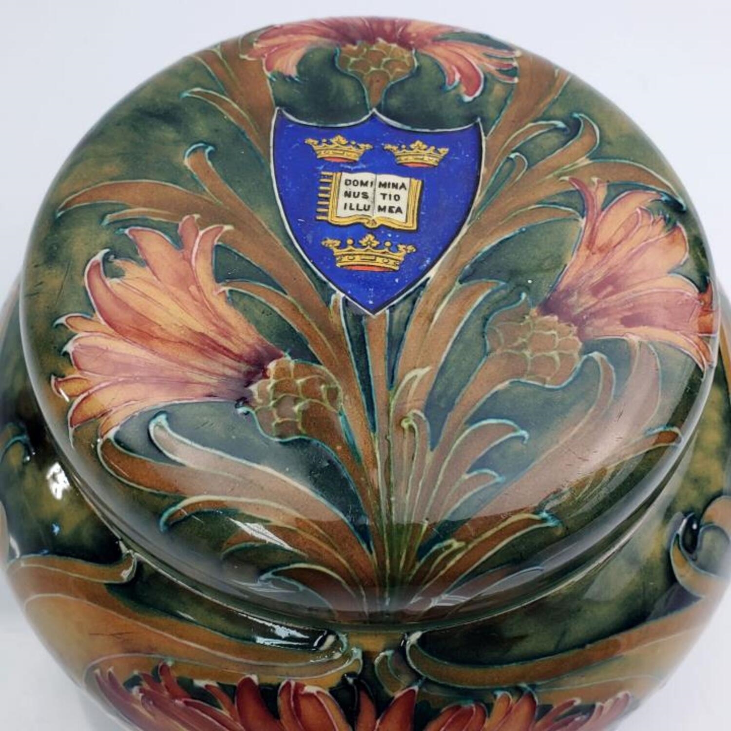 William Moorcroft Antique English William Moorcroft Macintyre Box