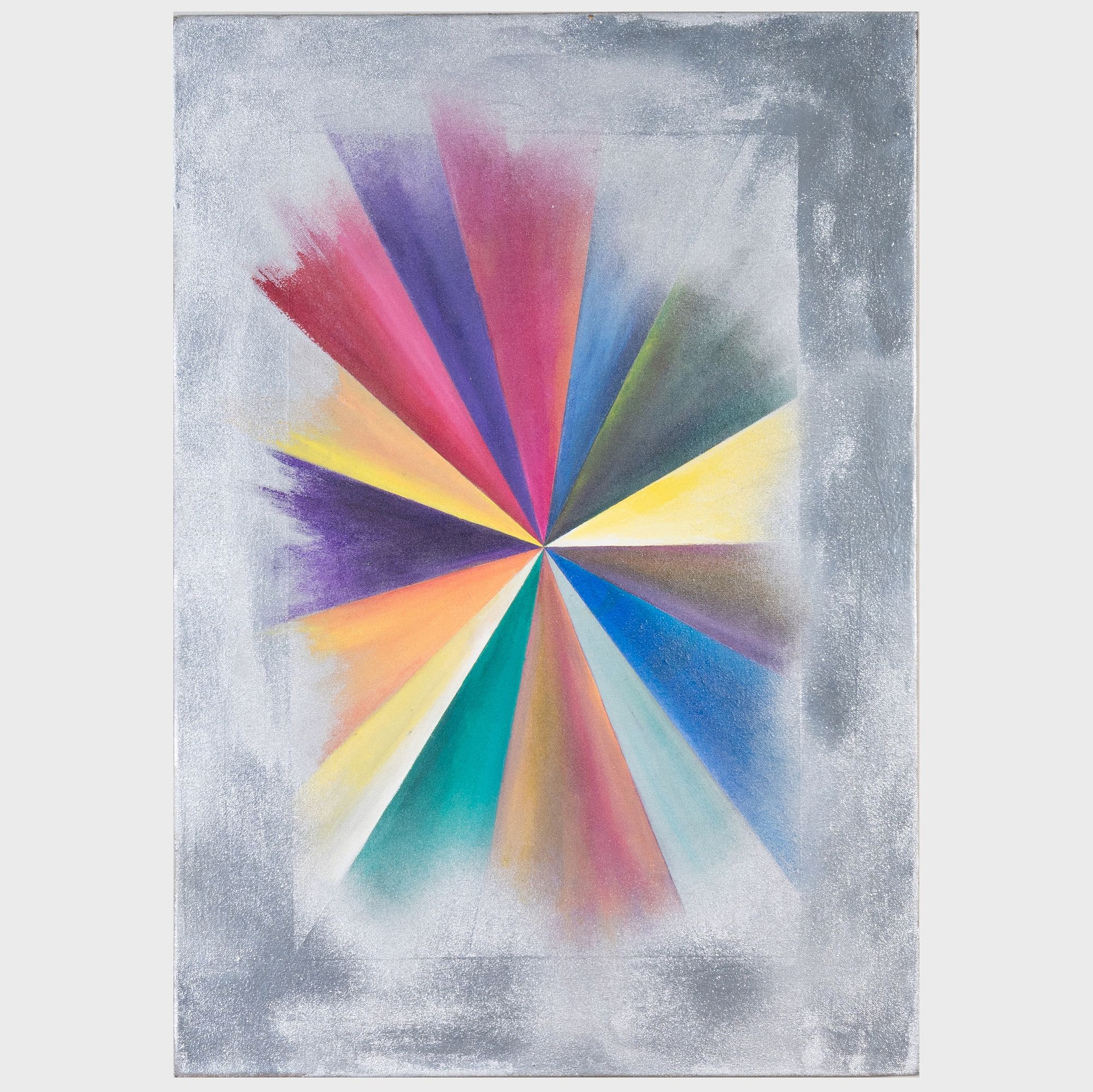 Artwork by Steve DiBenedetto, Untitled, Made of Acrylic and spray paint on canvas