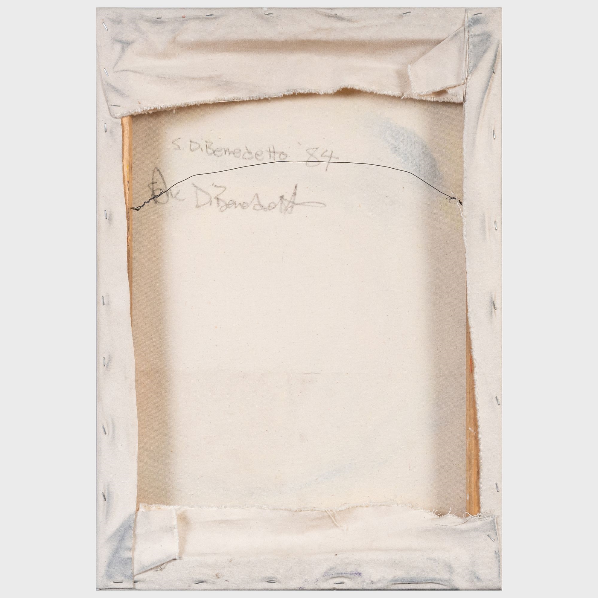 Artwork by Steve DiBenedetto, Untitled, Made of Acrylic and spray paint on canvas