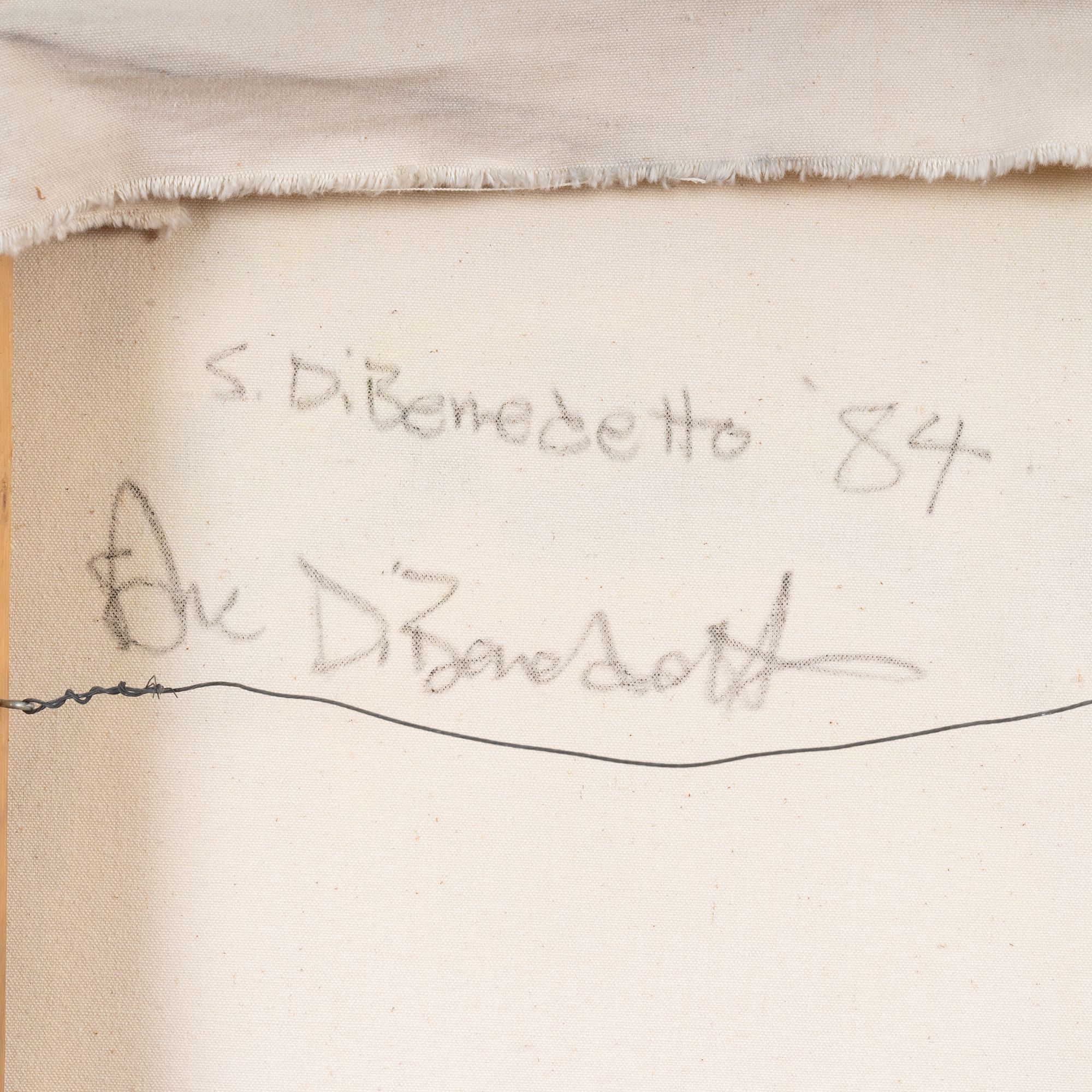 Artwork by Steve DiBenedetto, Untitled, Made of Acrylic and spray paint on canvas