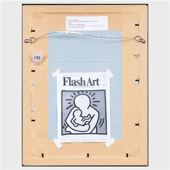 Keith Haring | Untitled (Mother and Child) (1984) | MutualArt