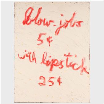 Blowjobs #3 - Rene Ricard