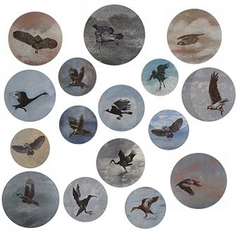 Works on Paper Show - Manyung Gallery, Mount Eliza