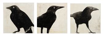 Group of Three Ravens - Angela Caudle