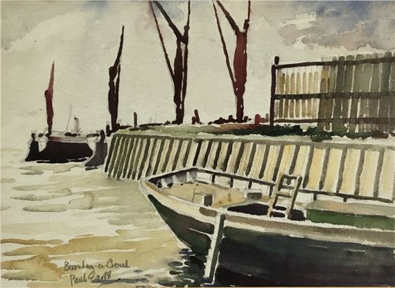 1968) watercolour ‘Burnham on Crouch’ by Paul Earee