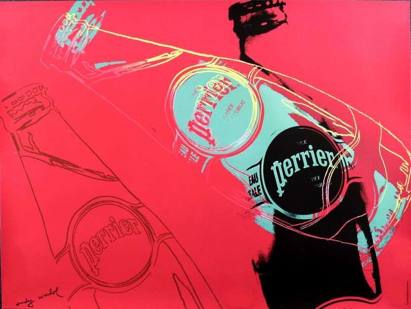 Perrier Pink by Andy Warhol, 1983