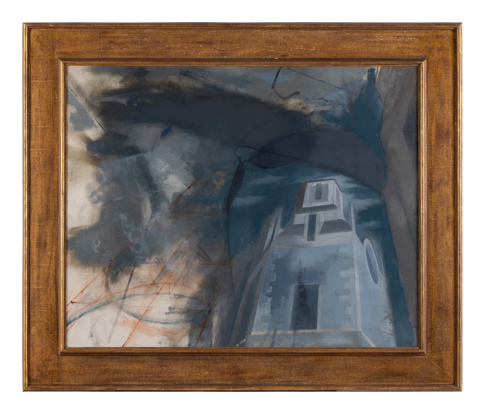 Edwin Walter‏ Dickinson | Stone Tower (1940) | MutualArt