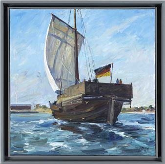 studied at the Hamburg Academy of Fine Arts with Almut Heise and Tom Knoth - Tobias Duwe