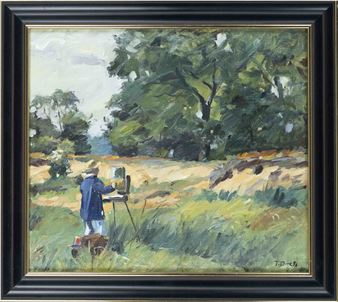 studied at the Hamburg Academy of Fine Arts with Almut Heise and Tom Knoth - Tobias Duwe