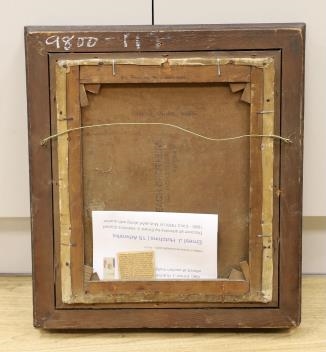 Artwork by Ernest J. Hutchins, oil on canvas, Made of oil on canvas