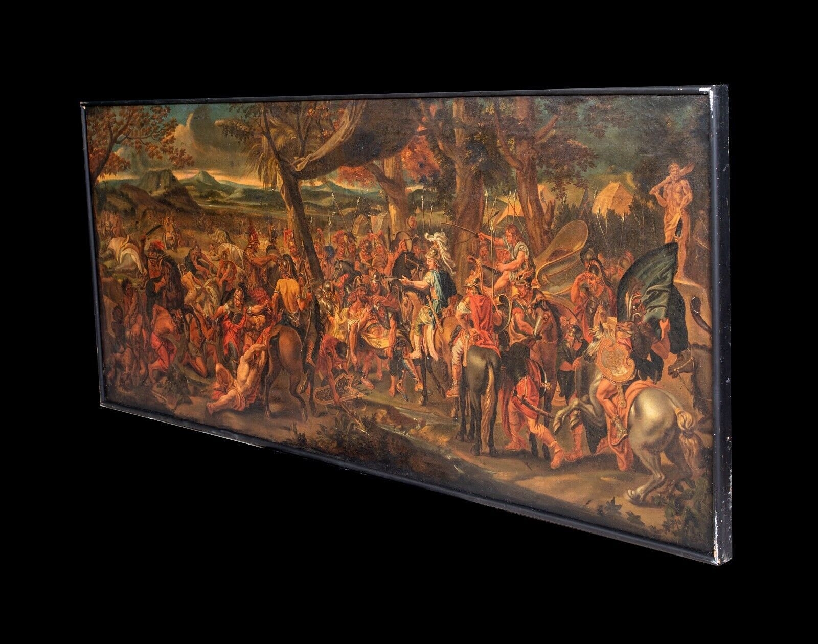 Charles Le Brun | THE BATTLE OF HYDASPES (17th century) | MutualArt