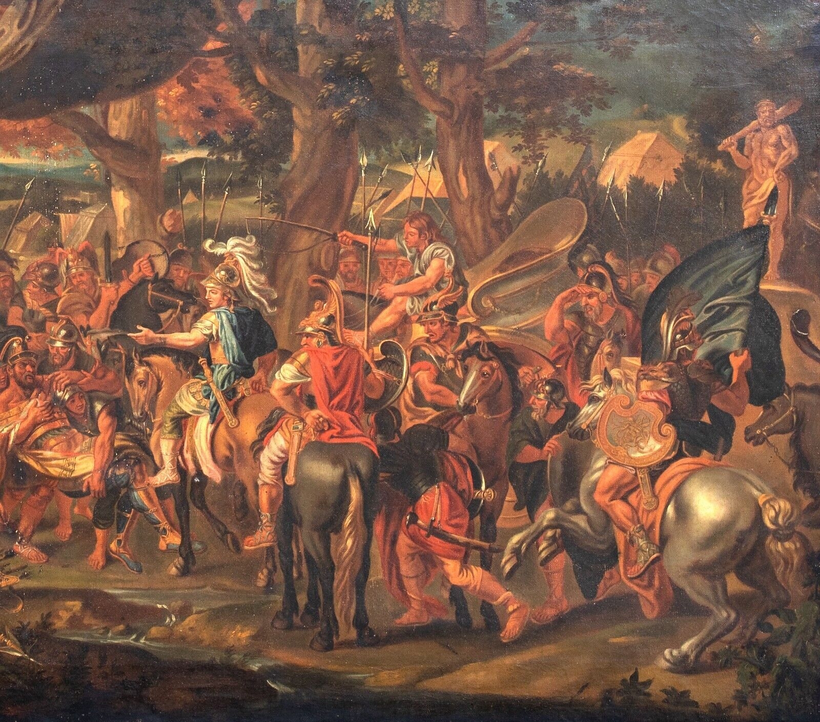 Charles Le Brun | THE BATTLE OF HYDASPES (17th century) | MutualArt
