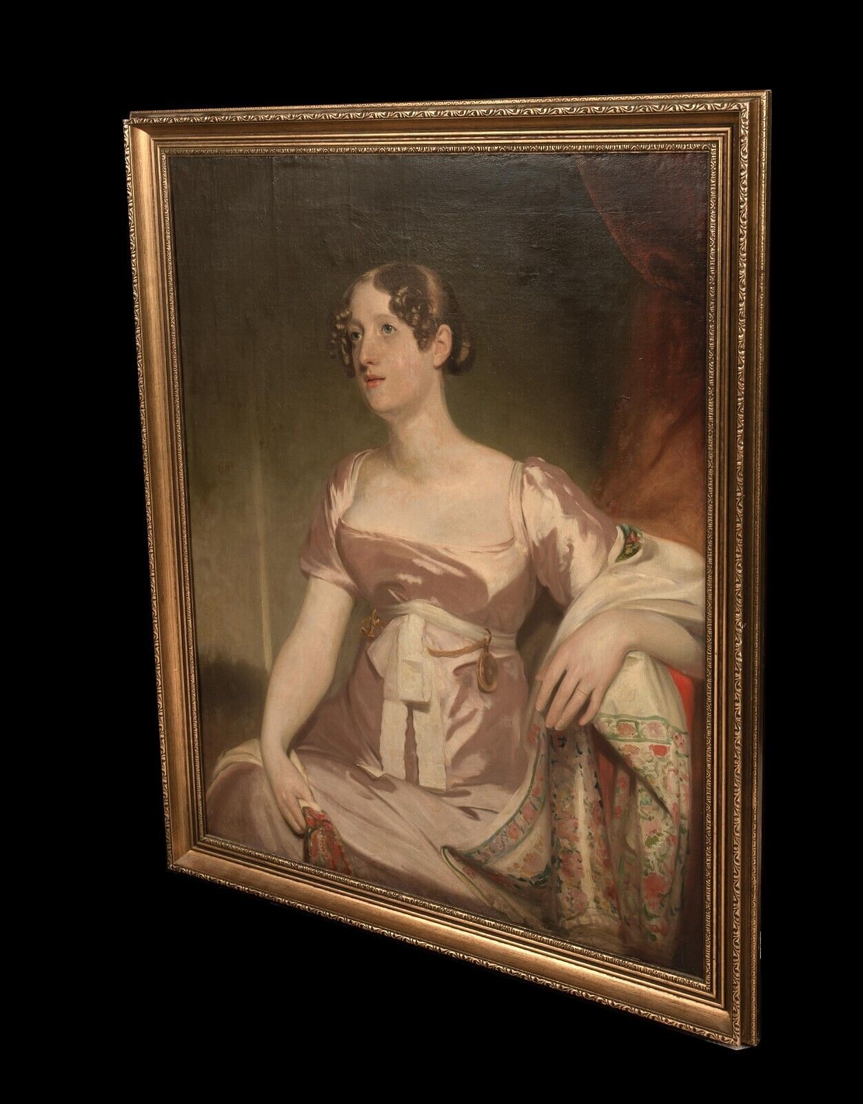 Artwork by Elizabeth Cochrane-johnstone, PORTRAIT OF LADY NAPIER, Made of Oil painting