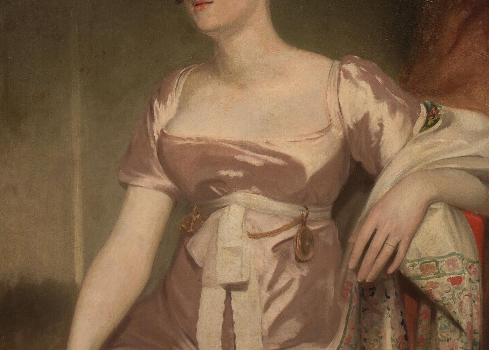 Artwork by Elizabeth Cochrane-johnstone, PORTRAIT OF LADY NAPIER, Made of Oil painting