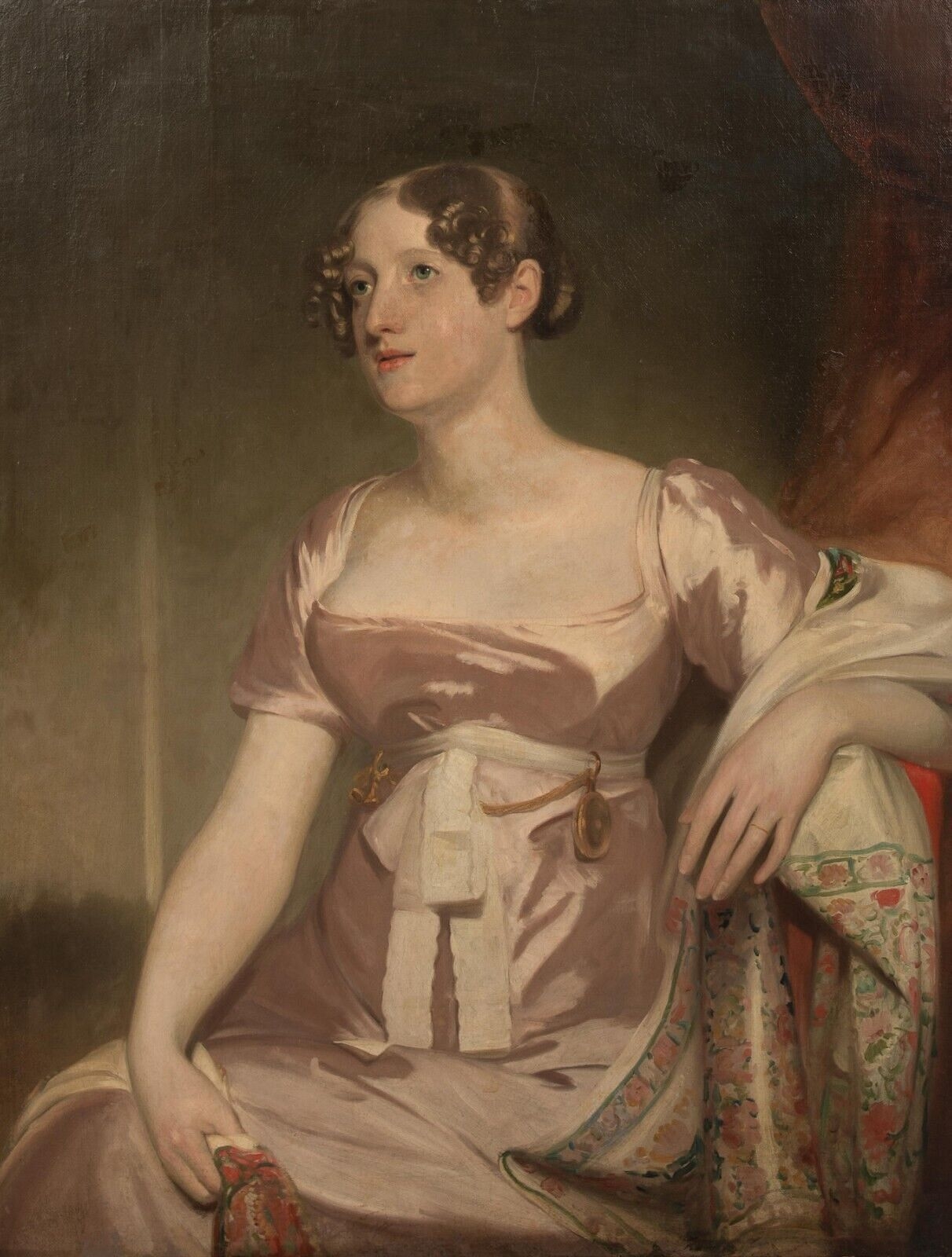 Artwork by Elizabeth Cochrane-johnstone, PORTRAIT OF LADY NAPIER, Made of Oil painting