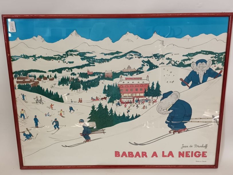BABAR à la neige by Jean de Brunhoff