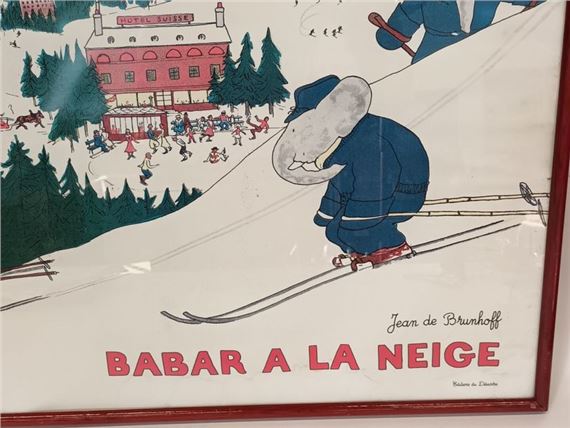 Jean de Brunhoff | BABAR à la neige | MutualArt