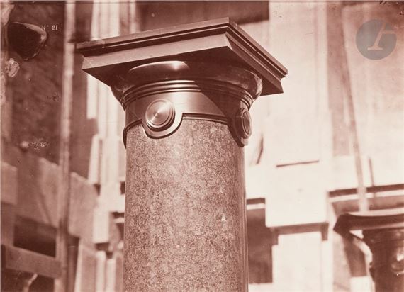 The New Paris Opera House. Ornamental sculpture, no. 21, c. 1868. by Louis-Émile Durandelle, circa 1868