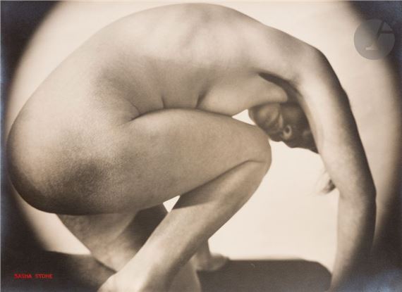 Nude from the Women series [curved nude], c. 1932. by Sasha Stone, circa 1932